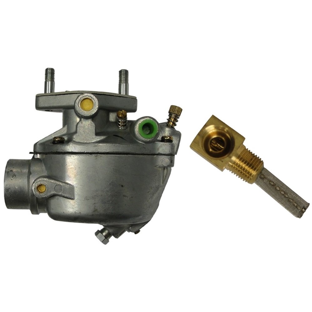 8N9510C Carburetor with Gasket & Fuel Strainer Fits Ford Tractor 2N 8N 9N 9N9553