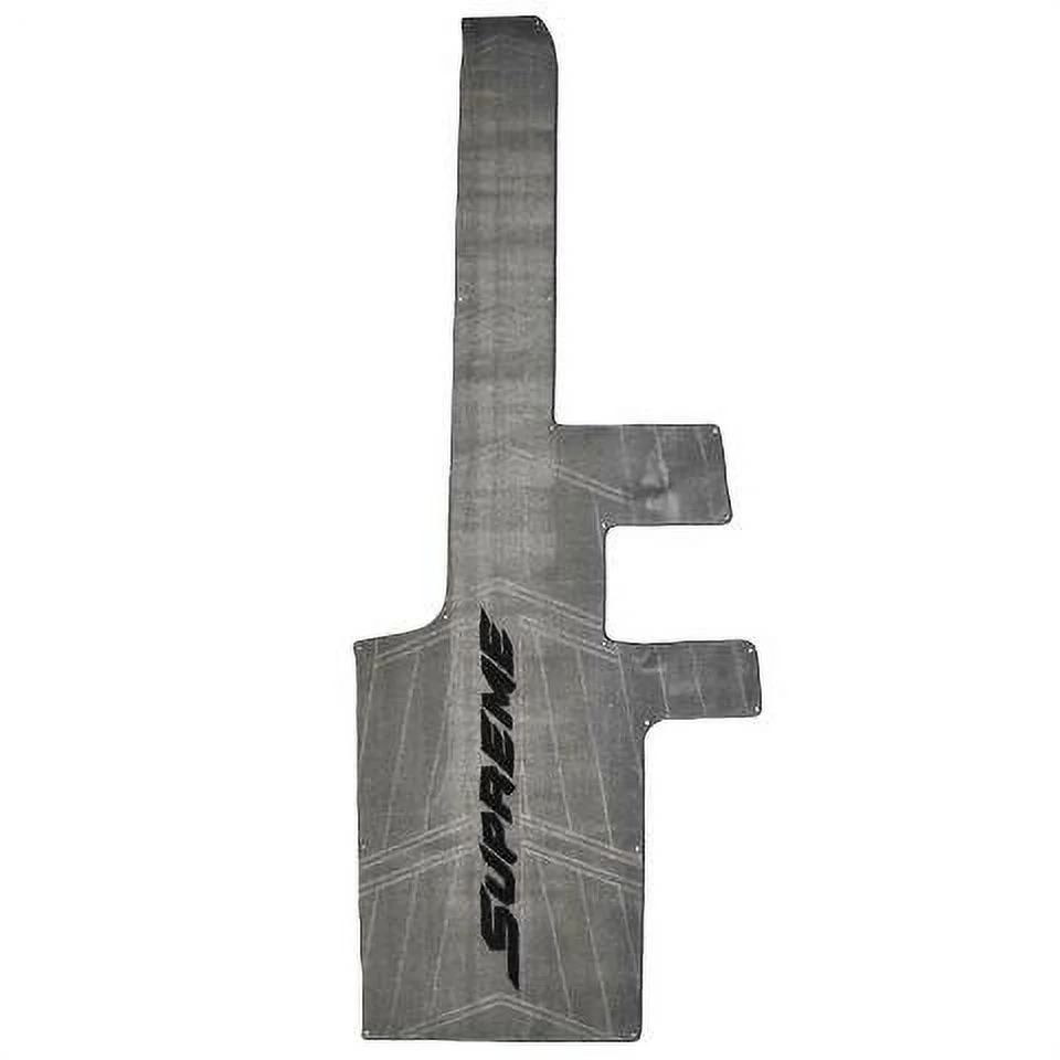 Supreme Boat Snap-In Carpet Mat 9428WL-A | 149 Inch Gray w/ Logo
