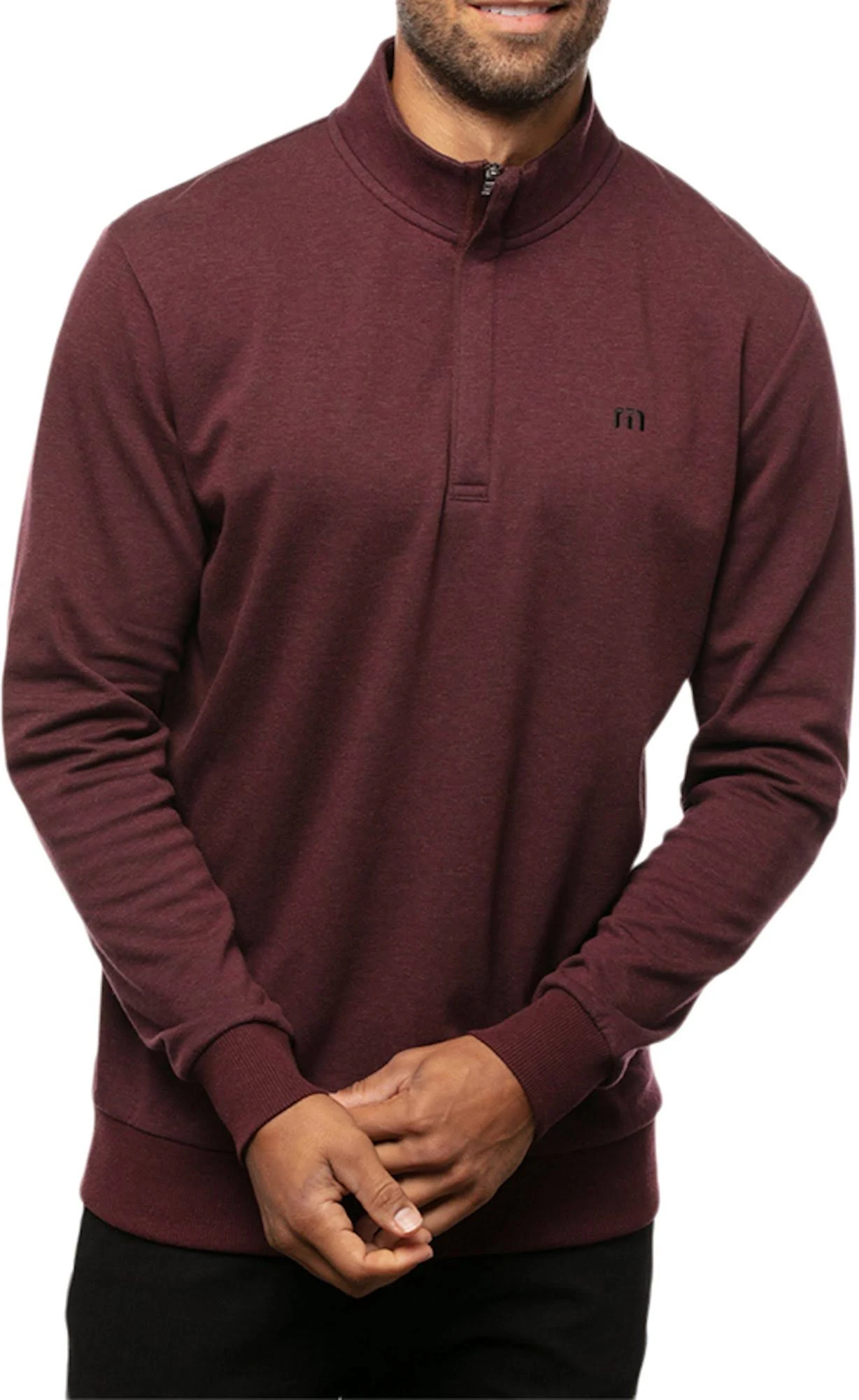 Men&s TravisMathew Cloud 2.0 Quarter Zip