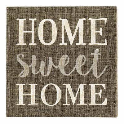 Luncheon Home Sweet Home Paper Disposable Napkins Restaurantware