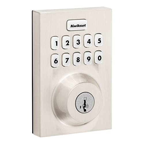Kwikset Home Connect 620 Smart Lock Deadbolt with Z-Wave Technology, Works with Ring Alarm, Samsung Smartthings and More, Z-Wave Hub Required