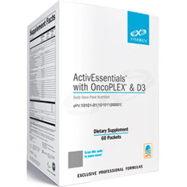Xymogen ActivEssentials w/OncoPLEX & D3 60 packets - Kansas Nuitrition - HNZSDS