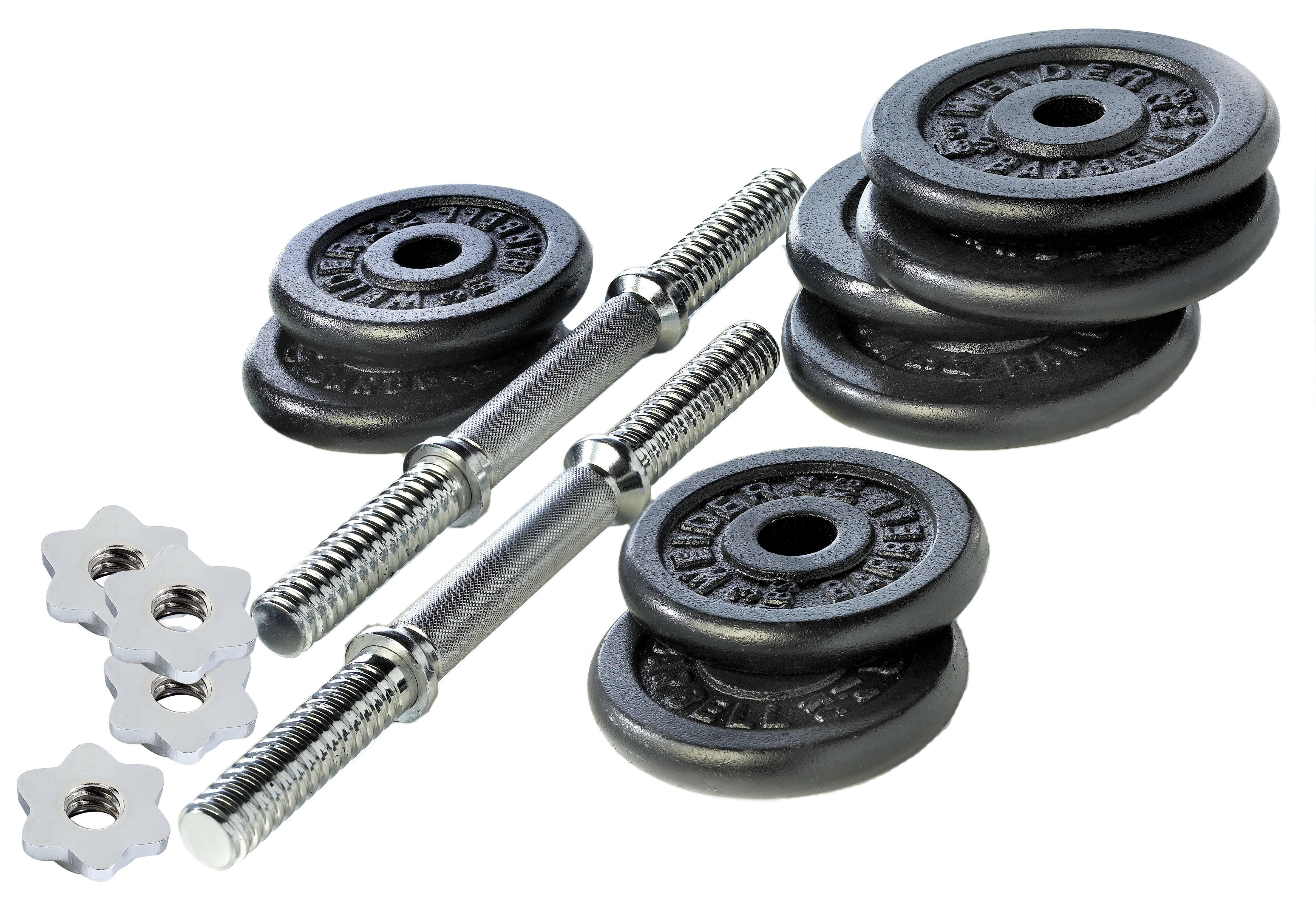 Weider 40 lb Cast Iron Weight Set