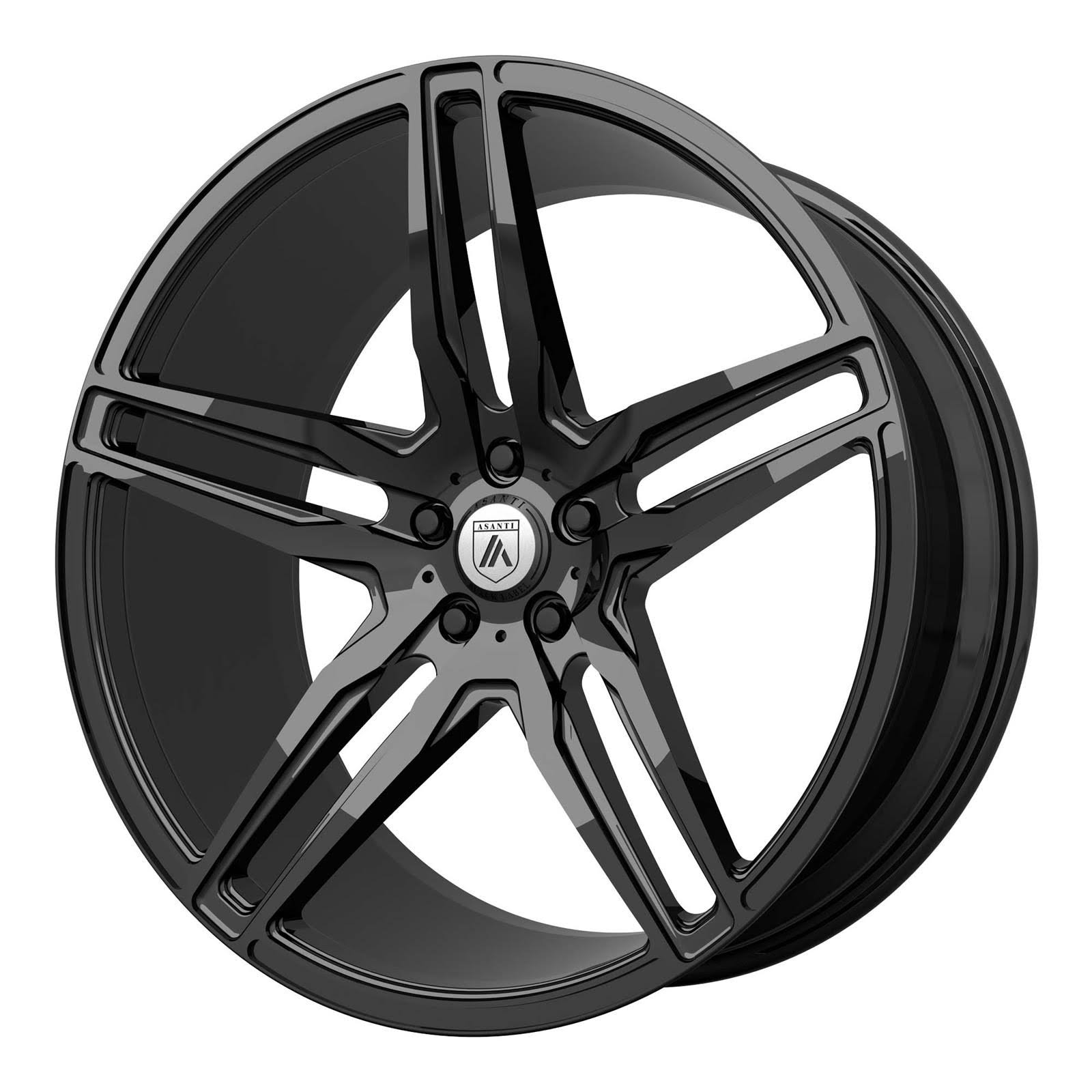 Asanti ABL12-20901515BK - ABL-12 20x22 Gloss Black Wheel