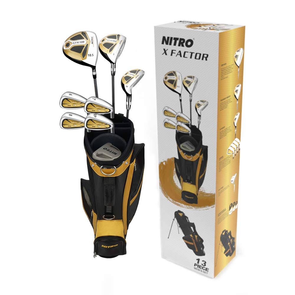 Nitro x Factor Golf Set Mens, Right Hand