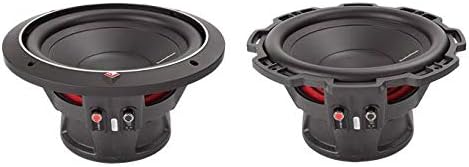 2 ROCKFORD FOSGATE P1S4-10 10" 1000 Watt 4-Ohm Car Audio Subwoofers Sub P1S410