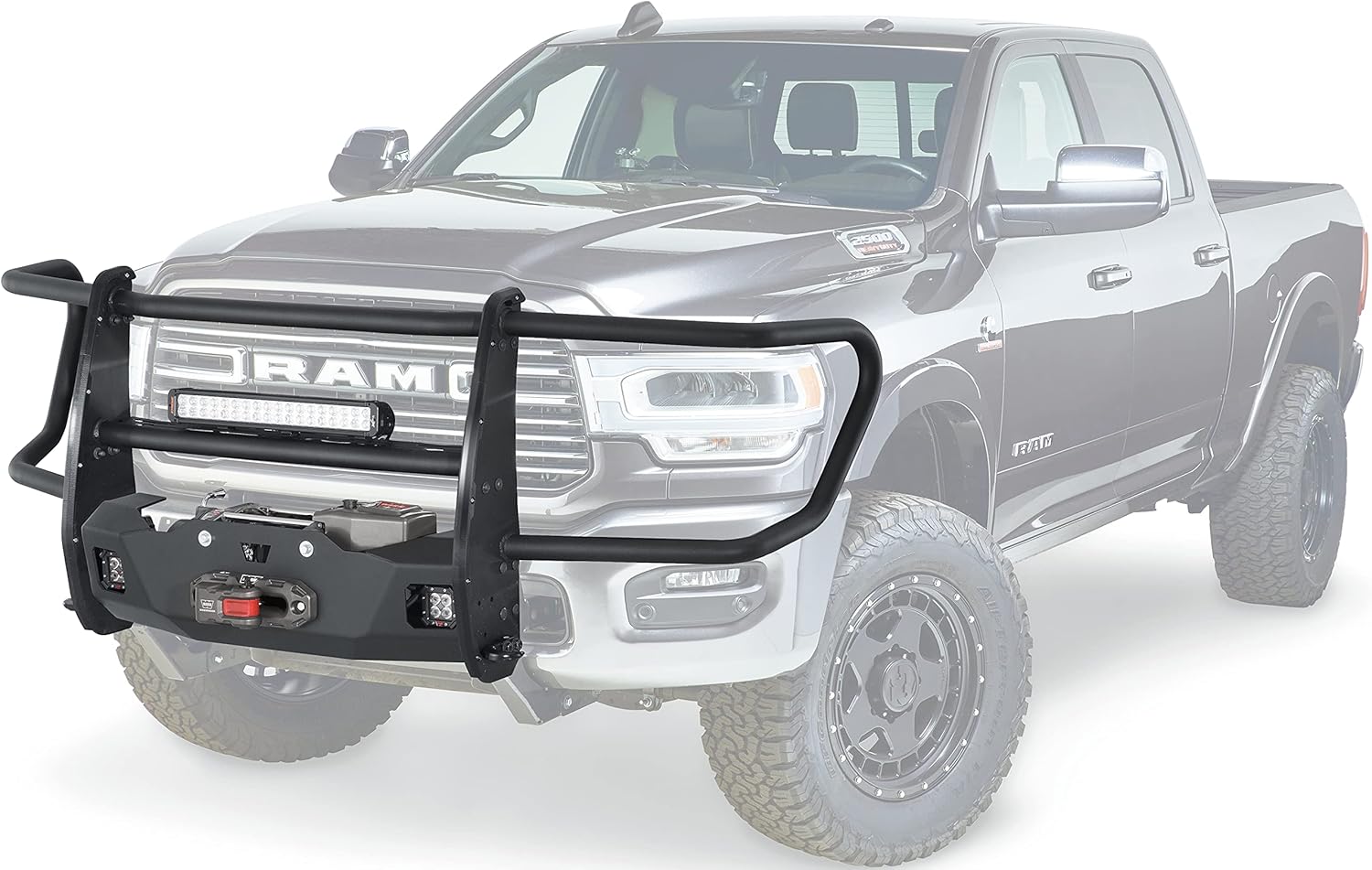 WARN 104821 Trans4mer Gen III Full Grille Guard, Fits: Dodge Ram HD (2019-2021)