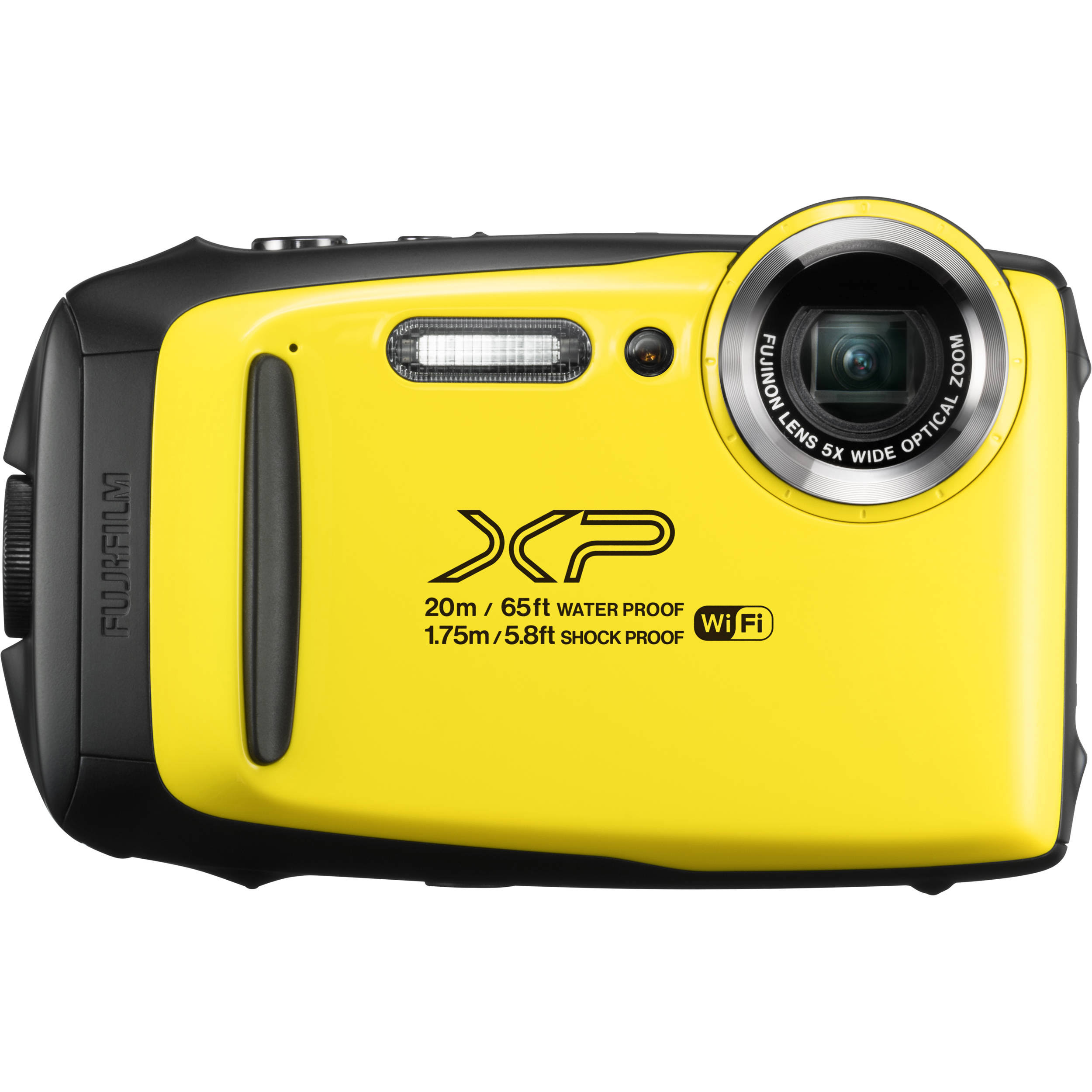 Fujifilm FinePix XP130 16.4 MP Compact Digital Camera - 1080p - Yellow