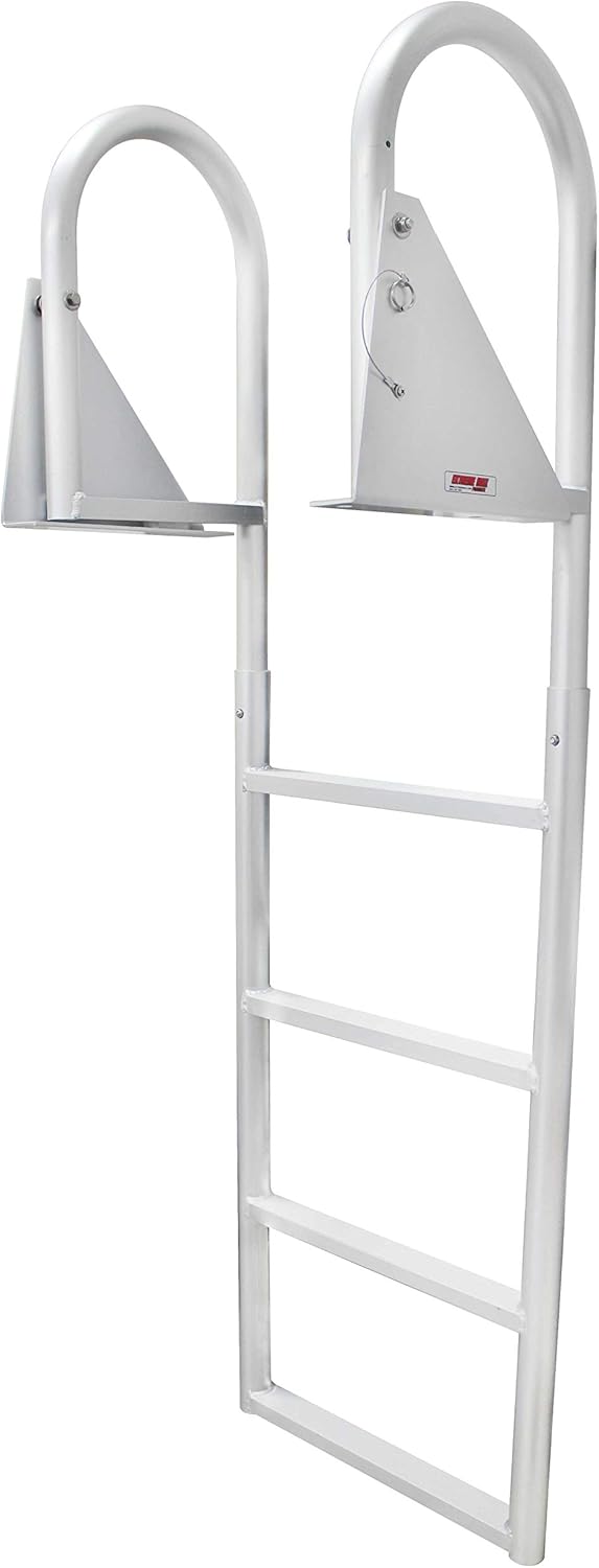 Extreme Max 3005.3473 Flip-Up Dock Ladder - 4-Step
