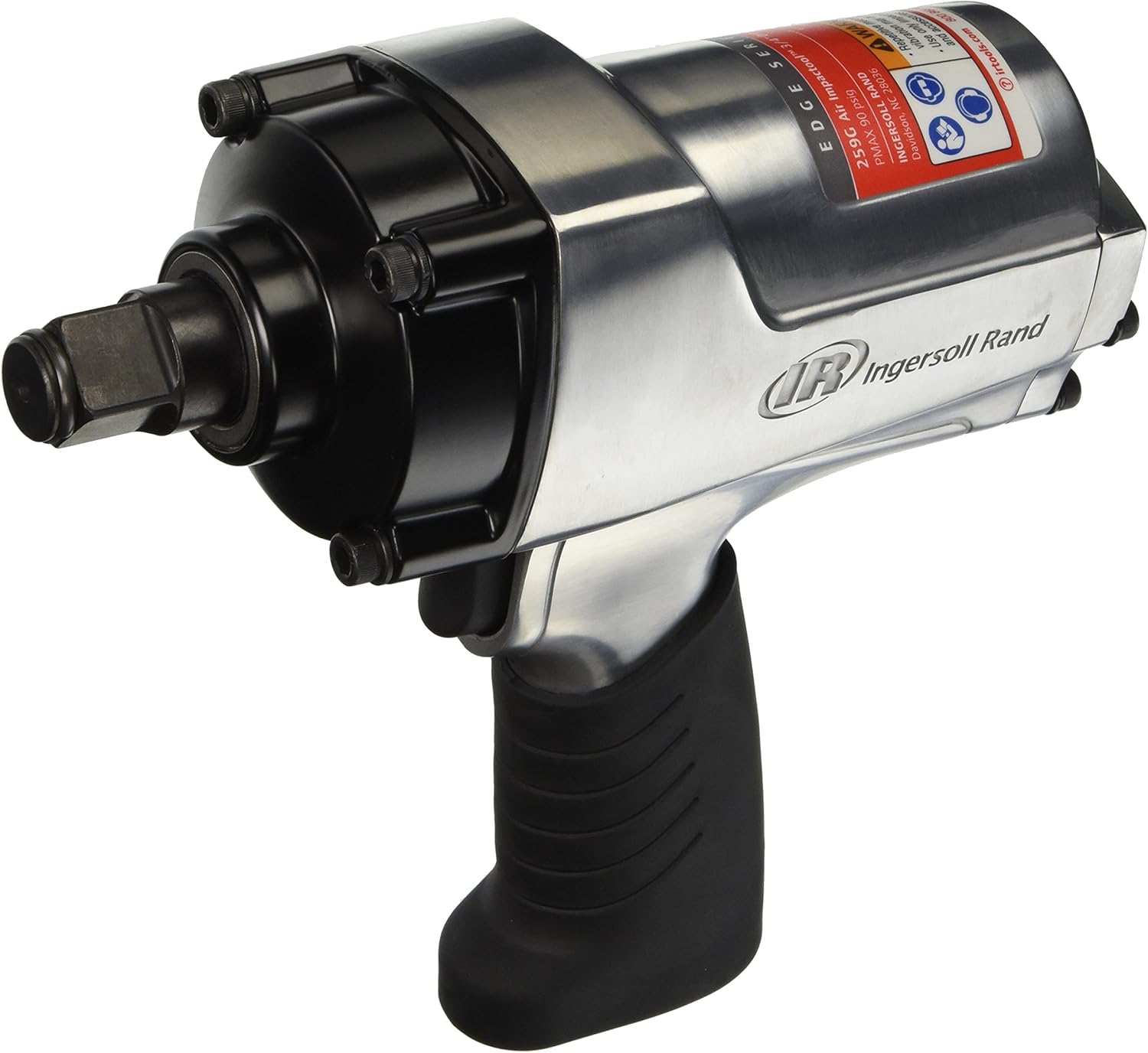 Ingersoll Rand 259G Edge Series 3/4" Drive Air Impact Wrench, 1050 ft lbs Max Reverse Torque, Variable Speed Trigger, 6 Vane Motor