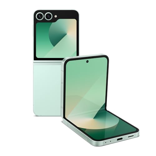 SAMSUNG Galaxy Z Flip 6 AI Cell Phone, 256GB Unlocked Android Smartphone, FlexCam, Photo Assist, Camcorder Mode, Live Interpreter, Foldable Design