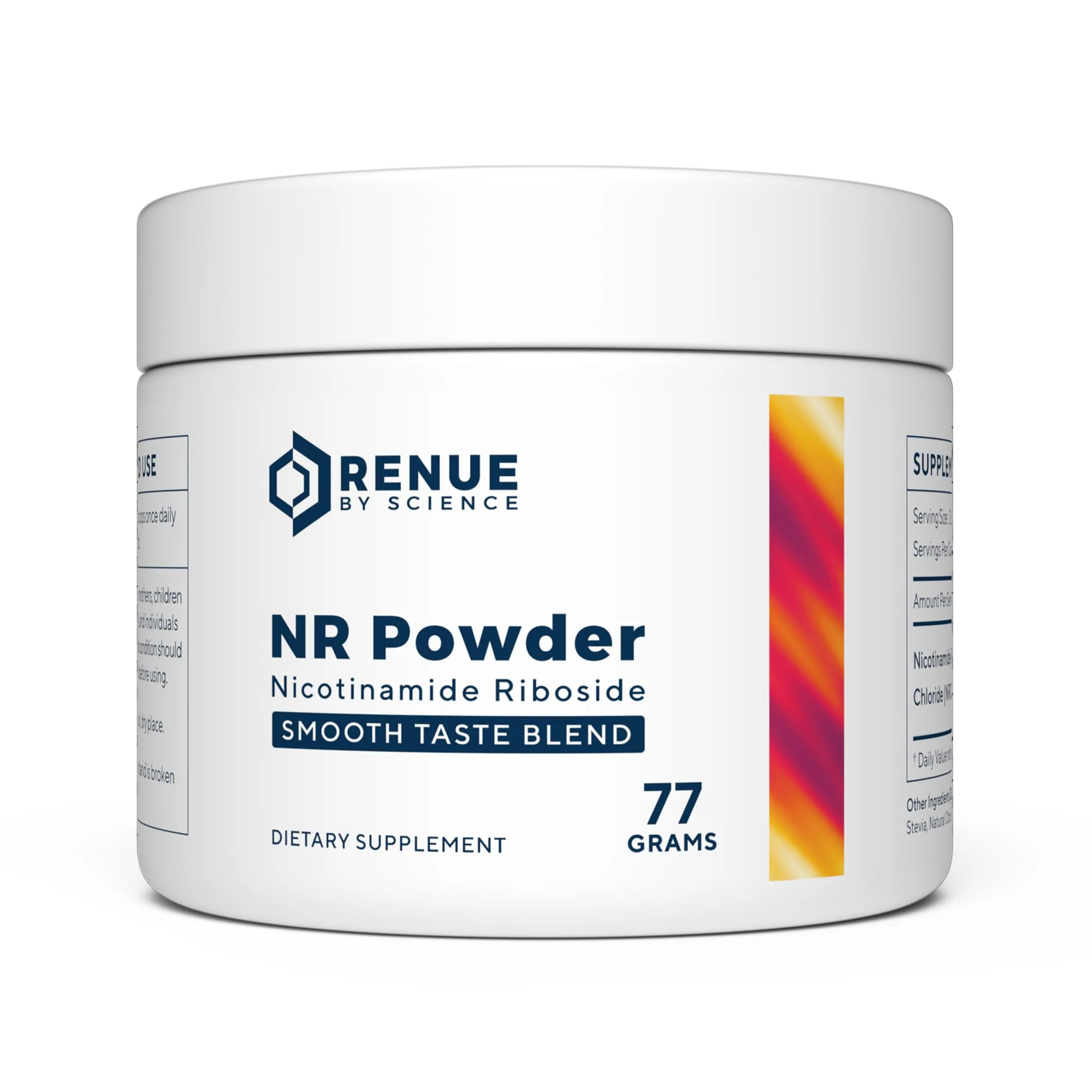 Renue By Science Nicotinamide Riboside Powder, 1000mg NAD Precursor, High Potency NR Sublingual Citrus Burst Flavor for Cellular Health, Rejuvenation