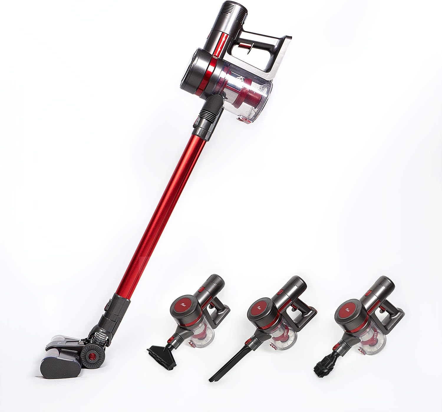Cordless Vacuum Cleaner, 250W Powerful Brushless Motor Stick Vacuum Cleaner