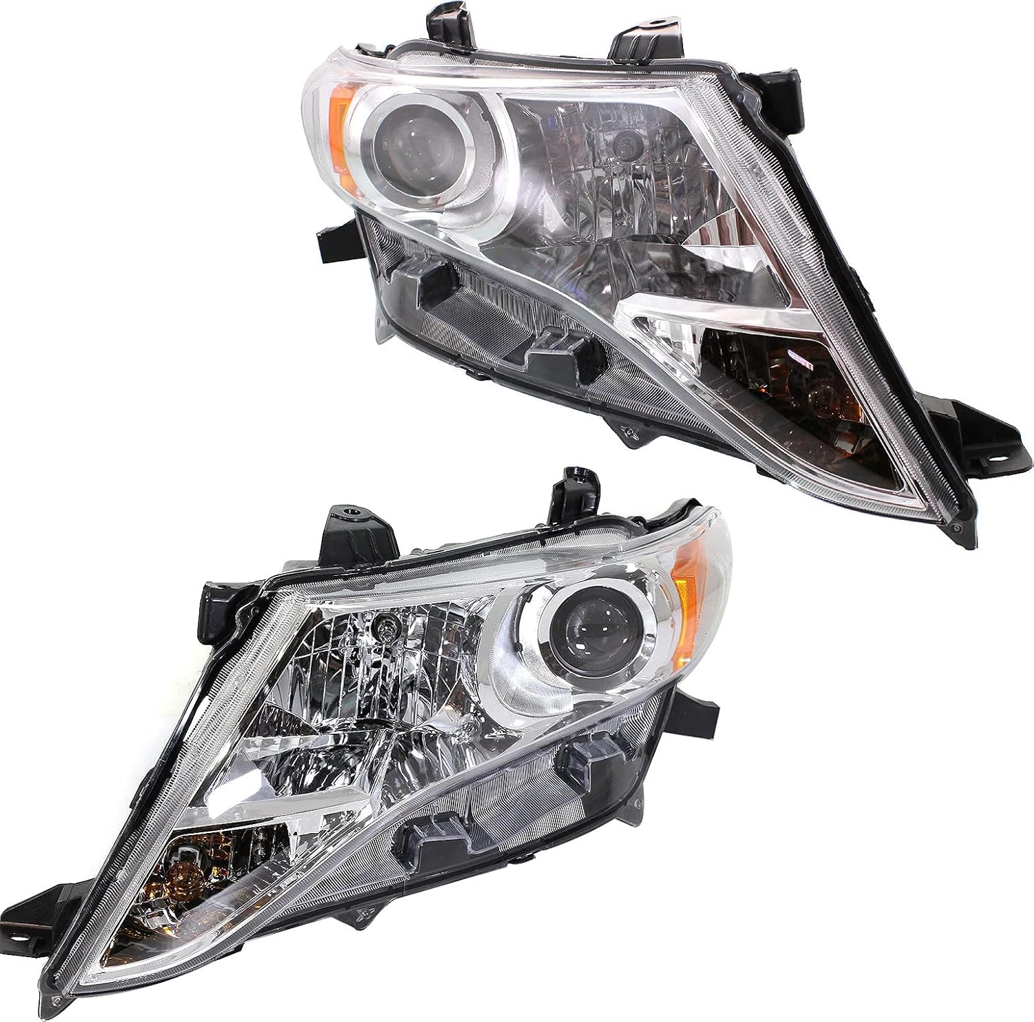 Garage-Pro Aftermarket Headlight Assembly Compatible with 2009-2016 Toyota Venza Halogen, Set of 2, Driver and Passenger Side, Clear Lens