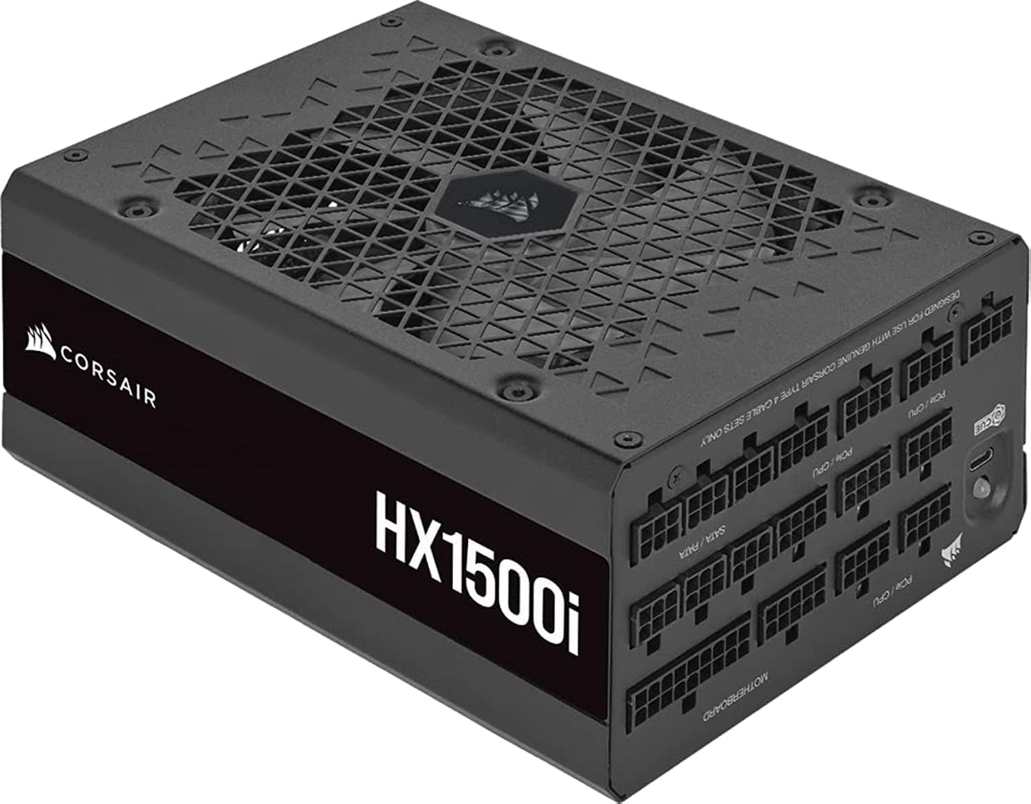 Corsair HX1500i Fully Modular Ultra-Low Noise ATX Digital Power Supply (Three EPS12V Connectors, 140mm Fluid Dynamic Bearing Fan, Zero RPM Mode