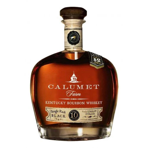Calumet Farm 10 Year Old Single Rack Black Bourbon Whiskey - Nestor Liquor