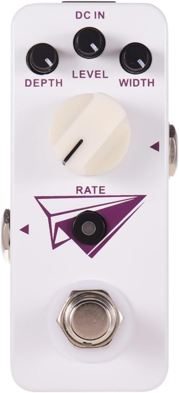 Modulation Guitar Pedal Digital Multi-Frequency Flanger Pedal Electric Guitar Effect Pedal Micro Series Compact Pedal