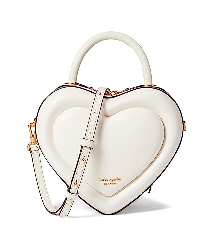 Kate Spade New York Pitter Patter Smooth Leather 3-D Heart Crossbody