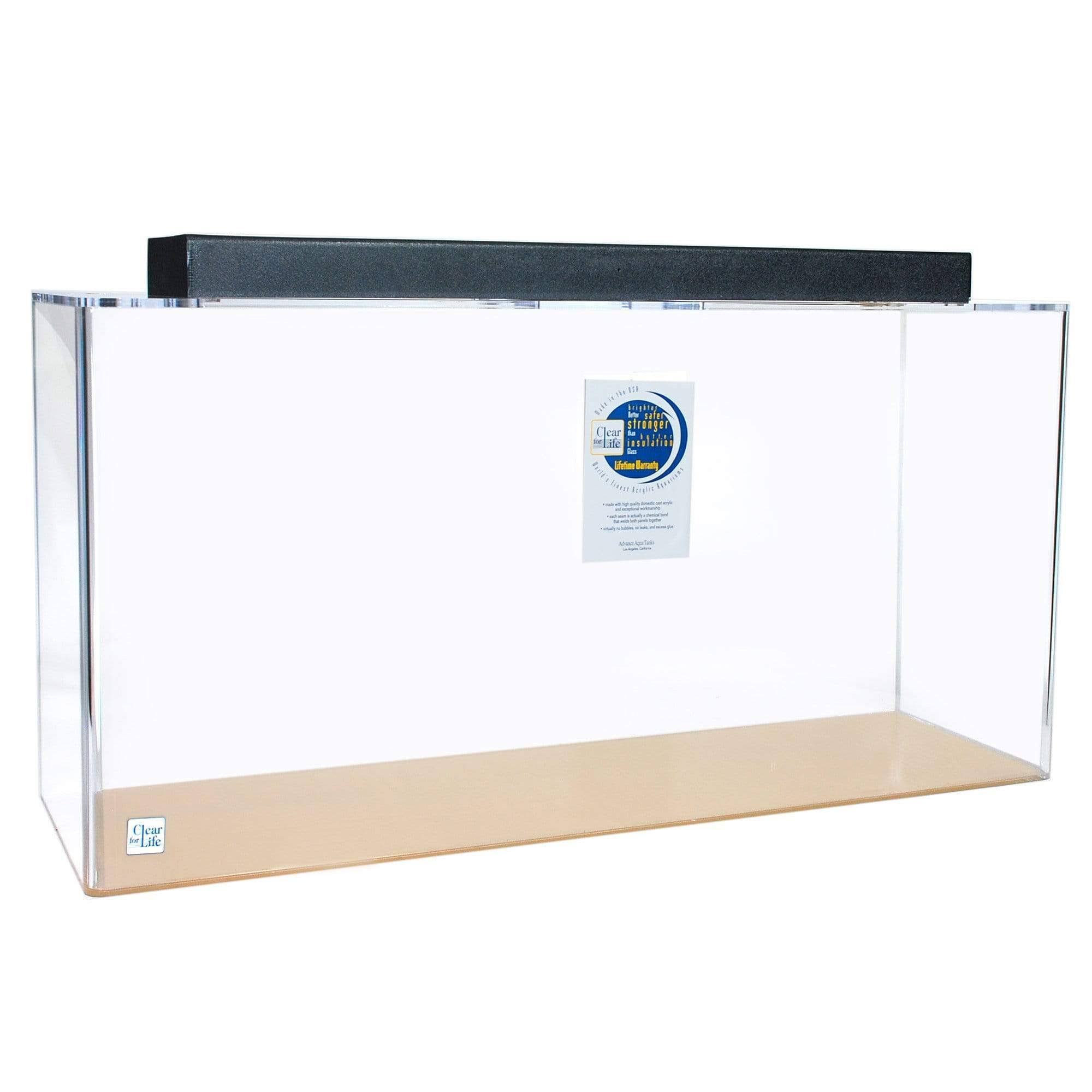 Clear for Life Rectangle Acrylic Aquarium Tank - Megean
