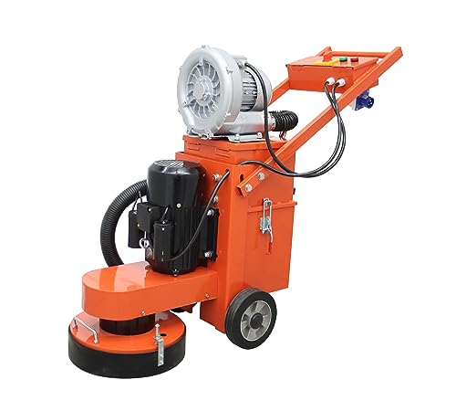 BREVELTION Cement Ground Grinder Grinding Concrete Epoxy Floor Paint and Cement Floor Polishing Dust-free Grinder 220V