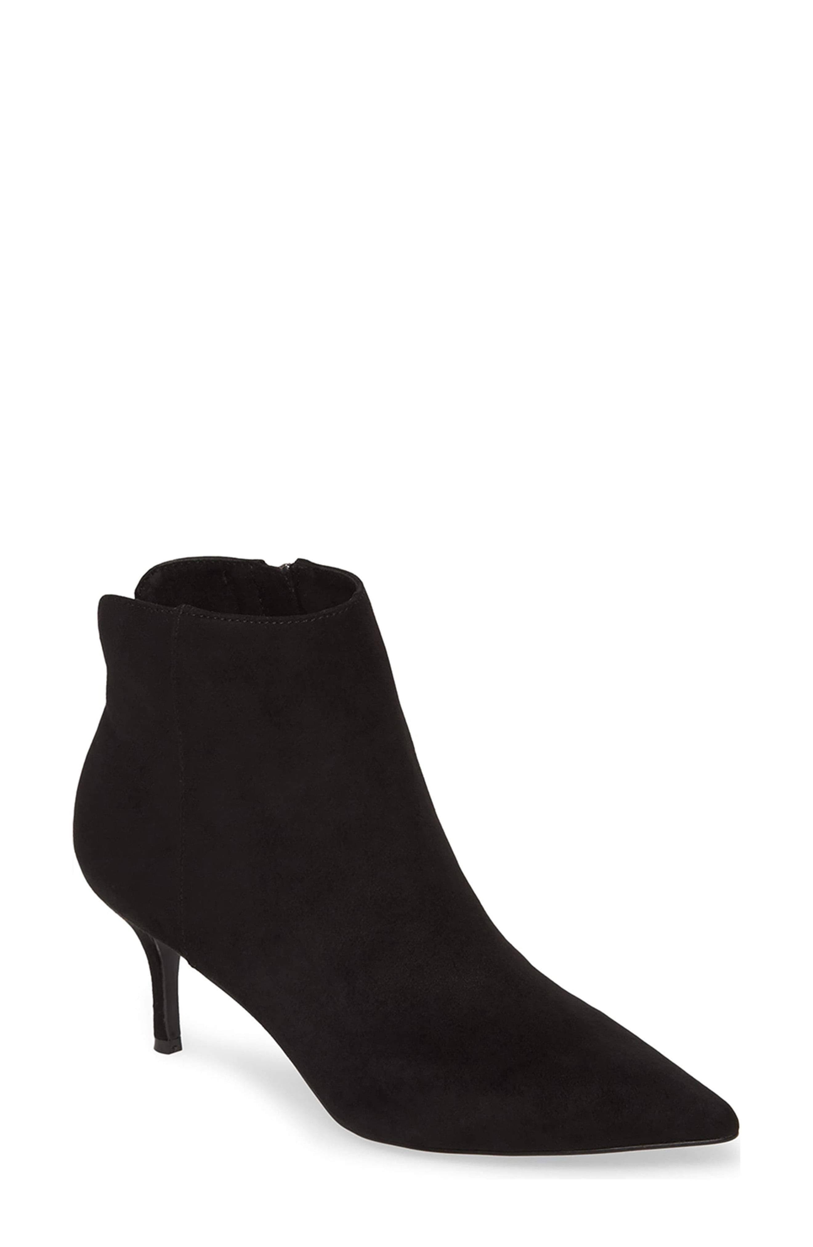 Charles by Charles David Accurate MicroSuede Bootie, Black / 6 - Megean