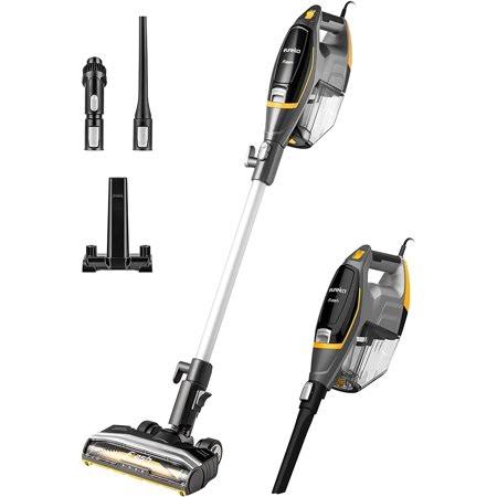 Eureka Flash Lightweight Stick Vacuum Cleaner, 15KPa Powerful SUCTION, 2 in 1 Corded Handheld VAC for Hard Floor and Carpet, Bla