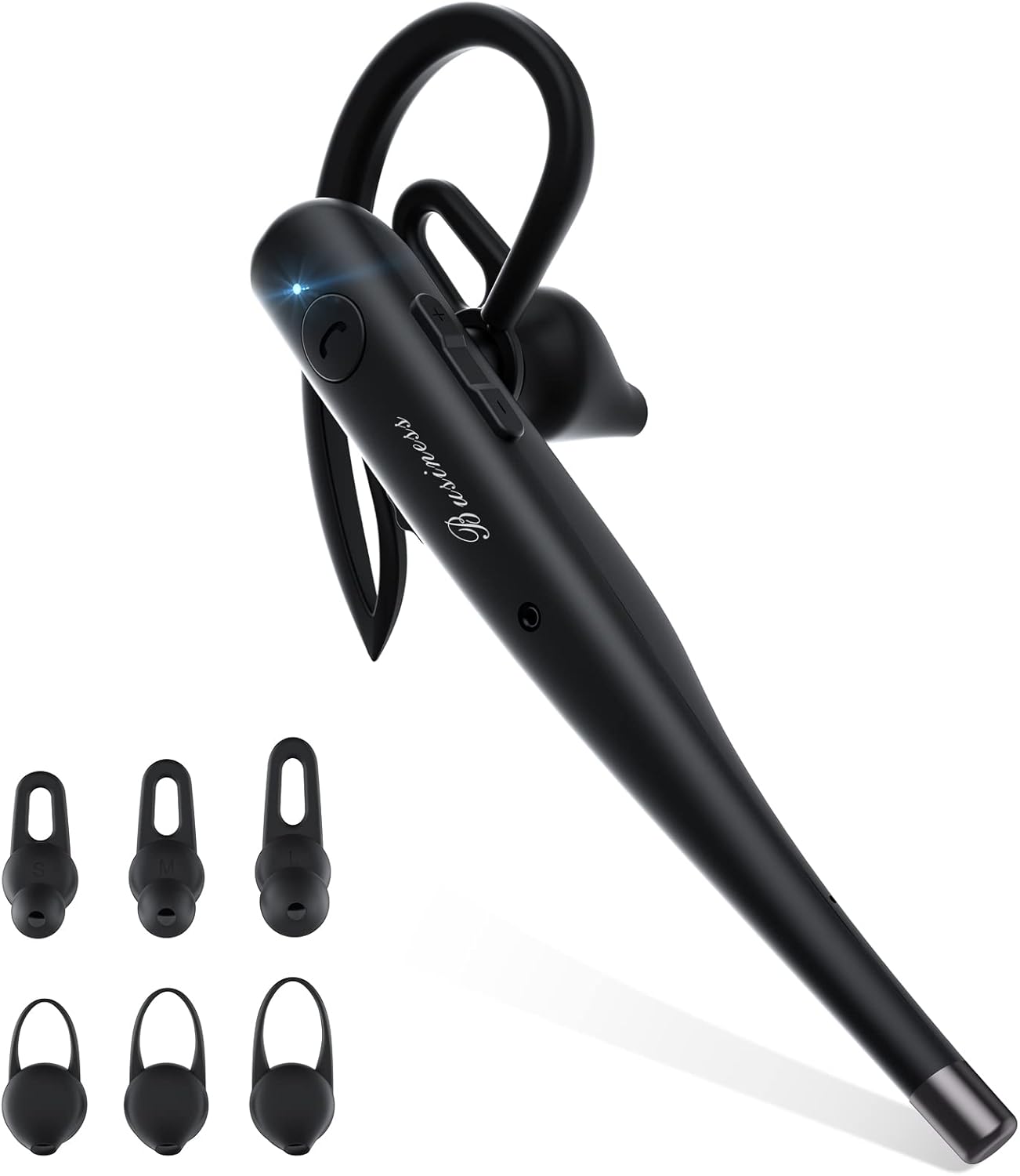 Bluetooth Headset V5.1 with Mic Bluetooth Headset Built-in Active Noise Cancelling Dual Microphone Wireless Headset