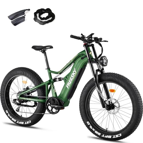 FREESKY Electric Bike for Adults 𝟏𝟔𝟎𝟎𝐖 BAFANG Motor 𝟒𝟖𝐕 𝟮𝟱Ah Removable Battery Adult Electric Bicycles, up to 35MPH &105 Miles Long Range Ebike