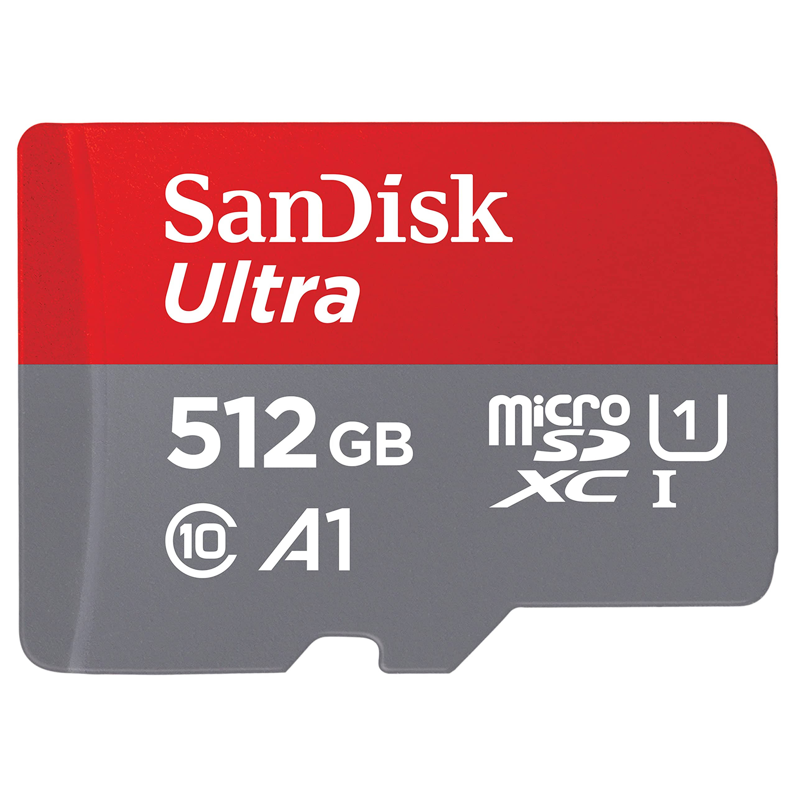 SanDisk 512gb Ultra UHS-I microSDXC Memory Card SDSQUA4-512G-GN6MA
