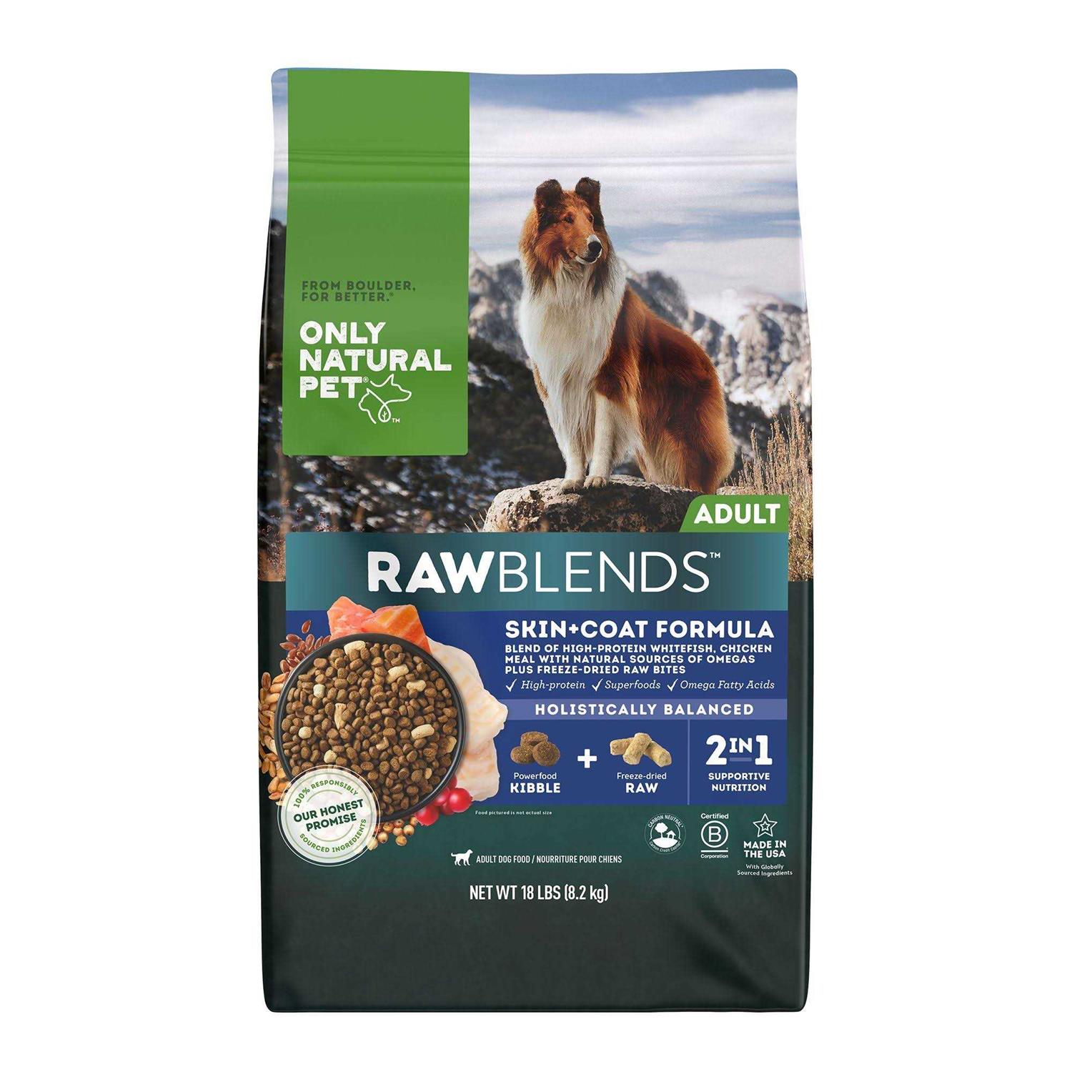 Only Natural Pet RawBlends Adult Dry Dog Food - Pet Supplies online store