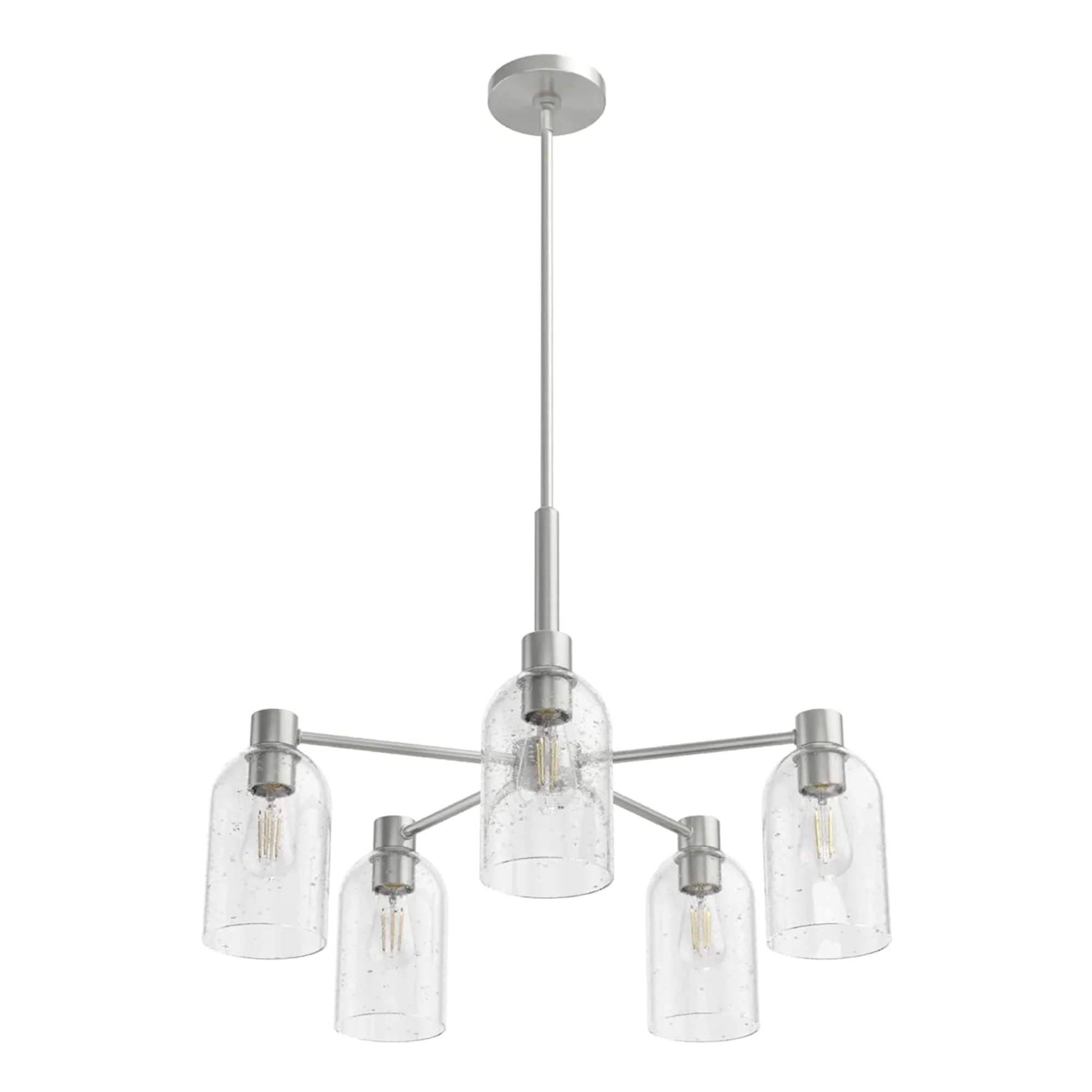 Hunter Fan Company Lochemeade 5 Bulb Hanging Chandelier Light Fixture