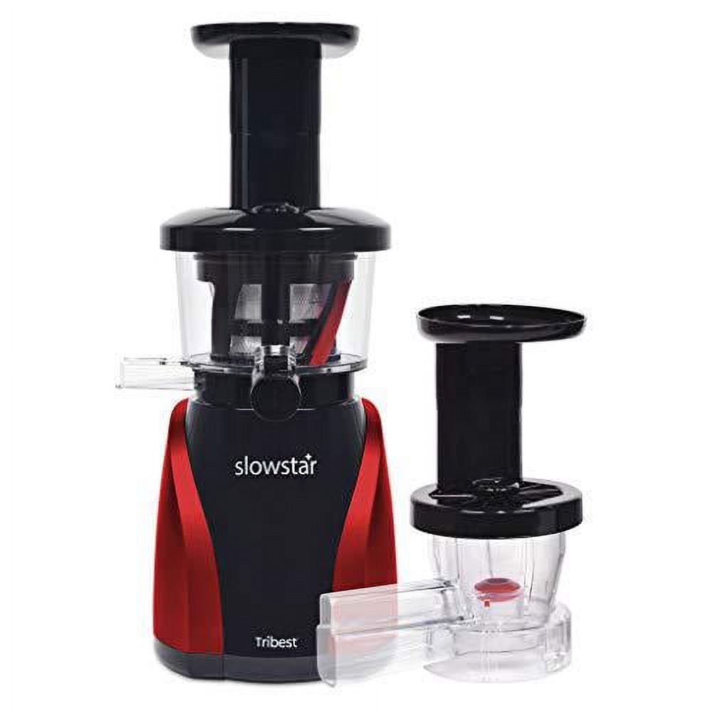 tribest sw-2000 slowstar, vertical slow juicer and mincer, cold press masticating juice extractor