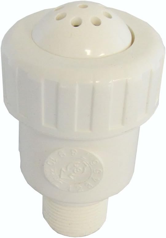 HELIOCOL 3/4" New Vacuum Relief Valve Pool Solar Panels - New White Pack of 2