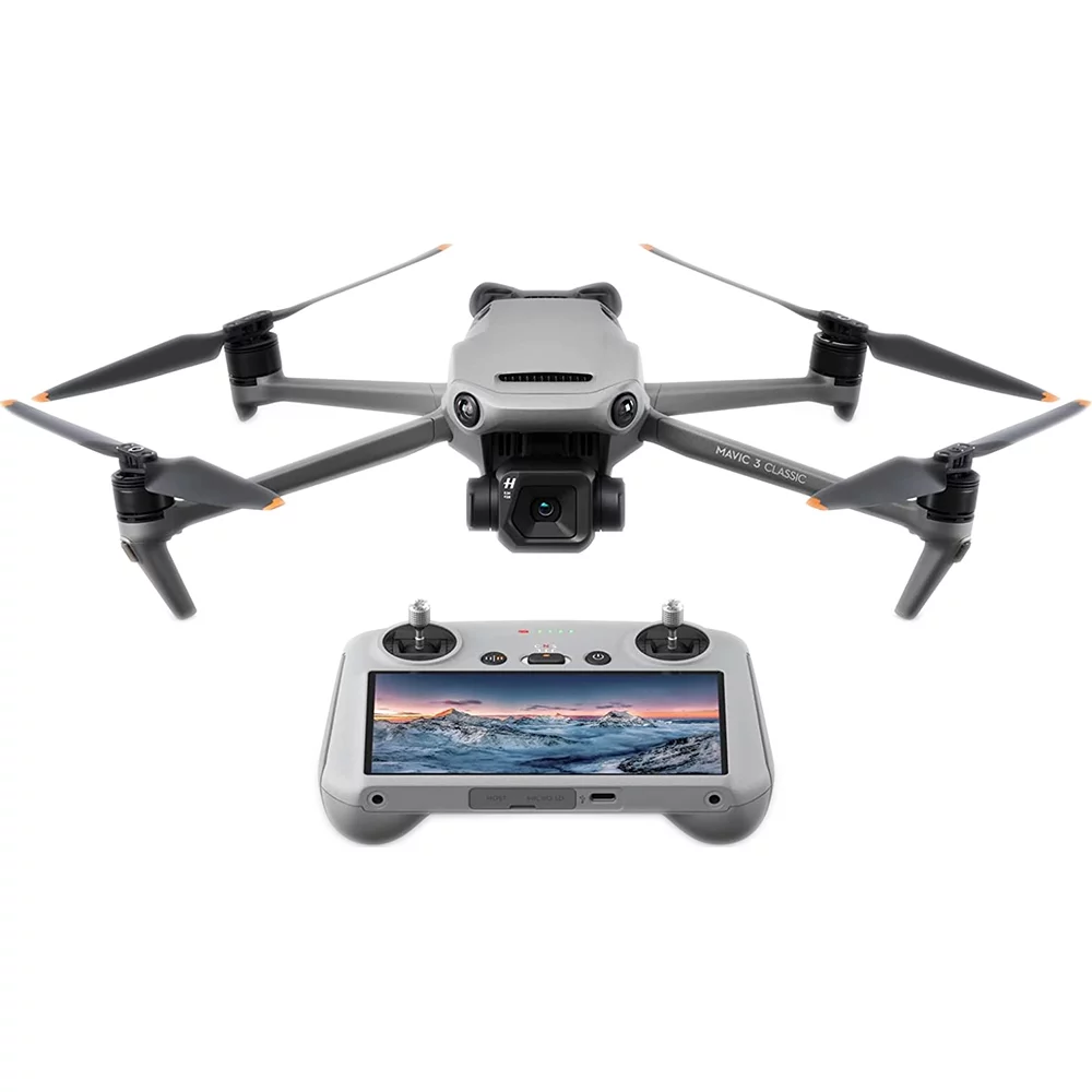 DJI Mavic 3 Classic (DJI RC), Drone with 4/3 CMOS Hasselblad Camera for Professionals, 5.1K HD Video, 46 Mins Flight Time