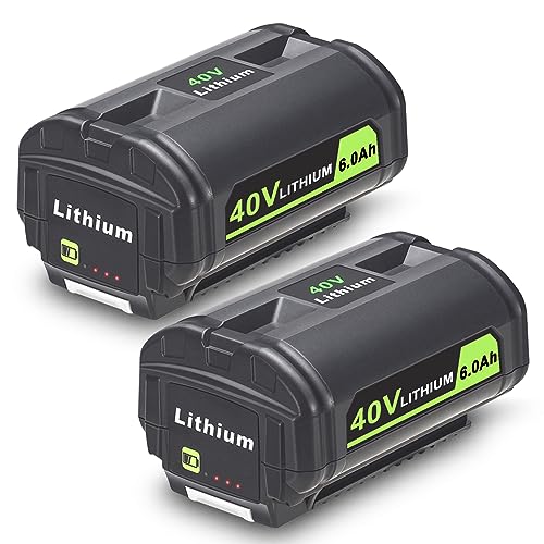 2 Packs 18V Battery Replacement for RYOBI 18V Battery PBP005 P197 P189 P108 P191 P190 P102 P103 P104 P105 P107 P122 Compatible for Ryobi 18V Tools