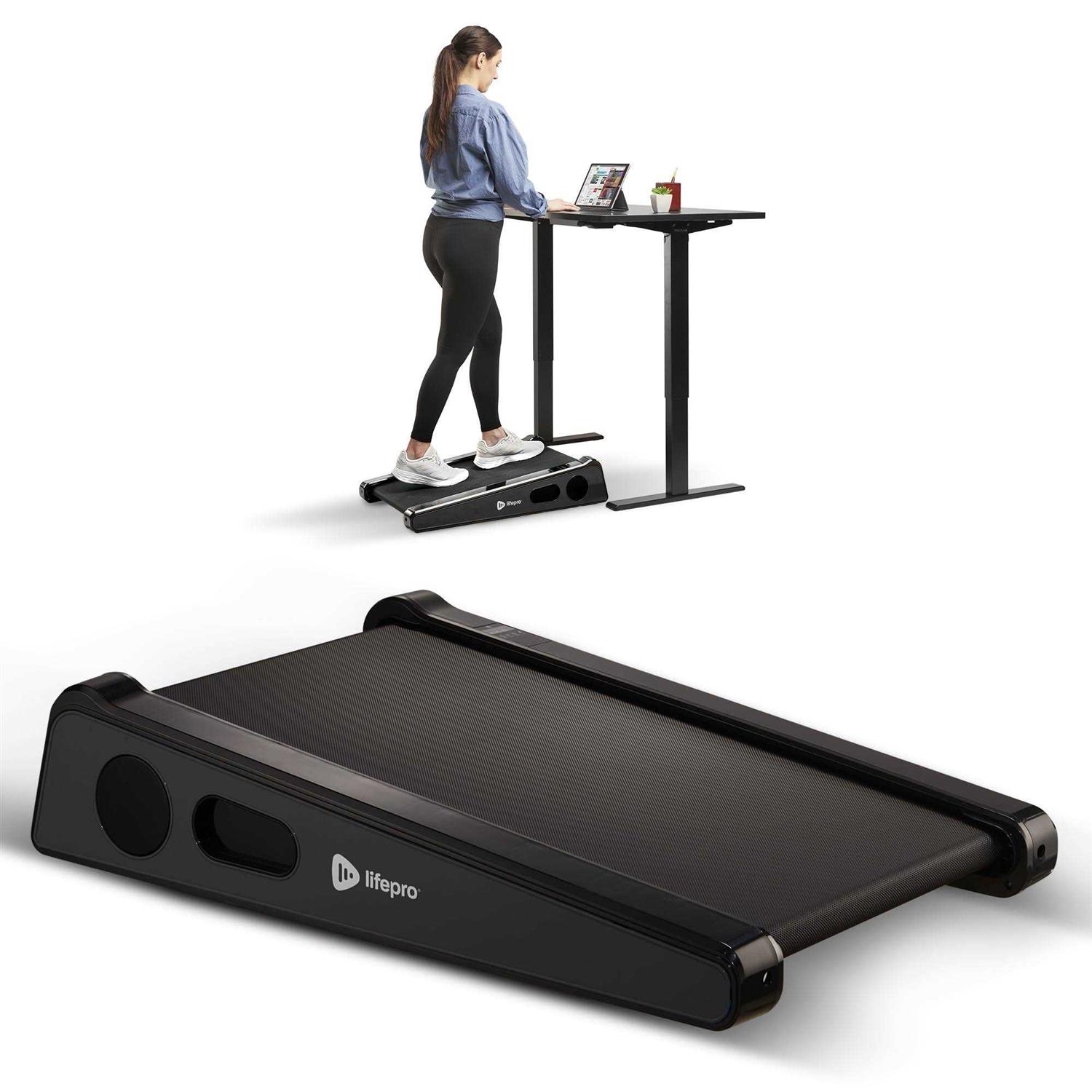 Lifepro Smallest Portable 30in Small Mini Walking Pad Treadmill with Incline Under Desk Work - Sports Supplies Online Store