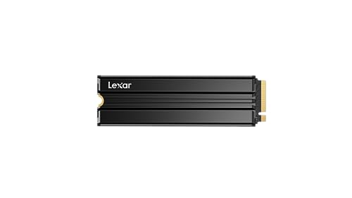 Lexar 2TB NM790 SSD with Heatsink PCIe Gen4 NVMe M.2 2280 Internal Solid State Drive, Up to 7400/6500 MB/s Read/Write, Compatible with PS5