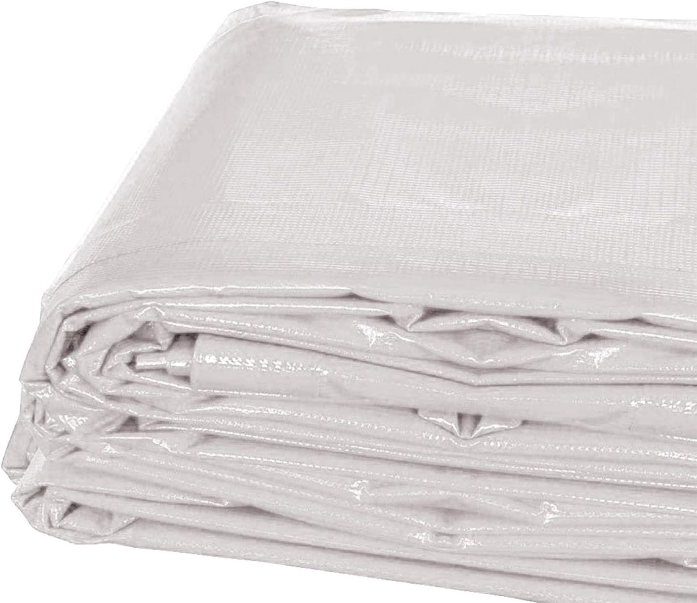 Heavy Duty Tarp, 100% Waterproof 12Mil Thick PVC Vinyl Tent Tarp For Camping, Multi-Purpose Thick ive Cover, Weather Proof, Heavy Duty, UV Resistant