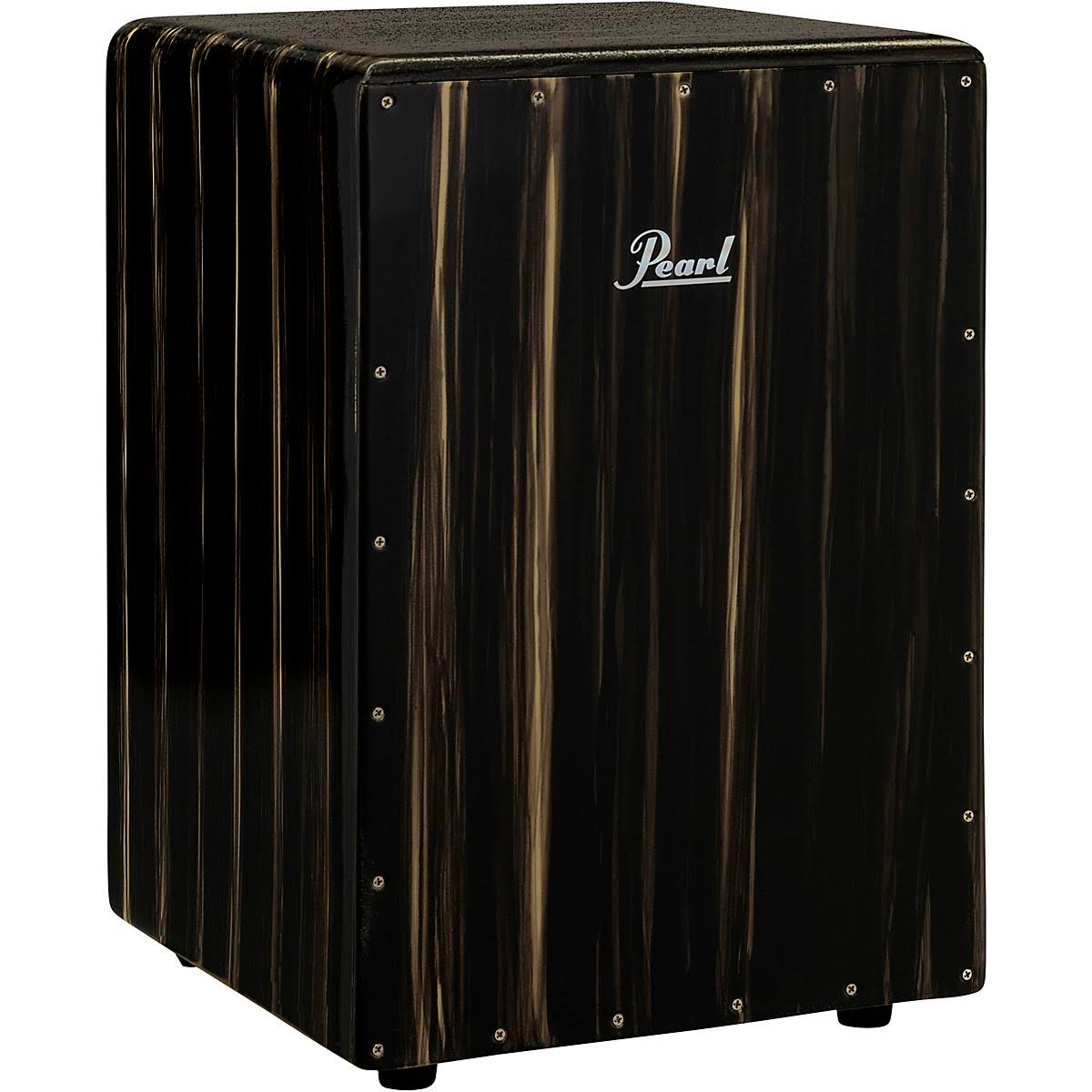 Pearl Boom Box Cajon - Artisan Zebra Wood