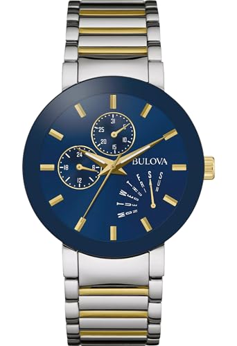 Bulova Men's Multi-Function Modern Stainless Steel Watch