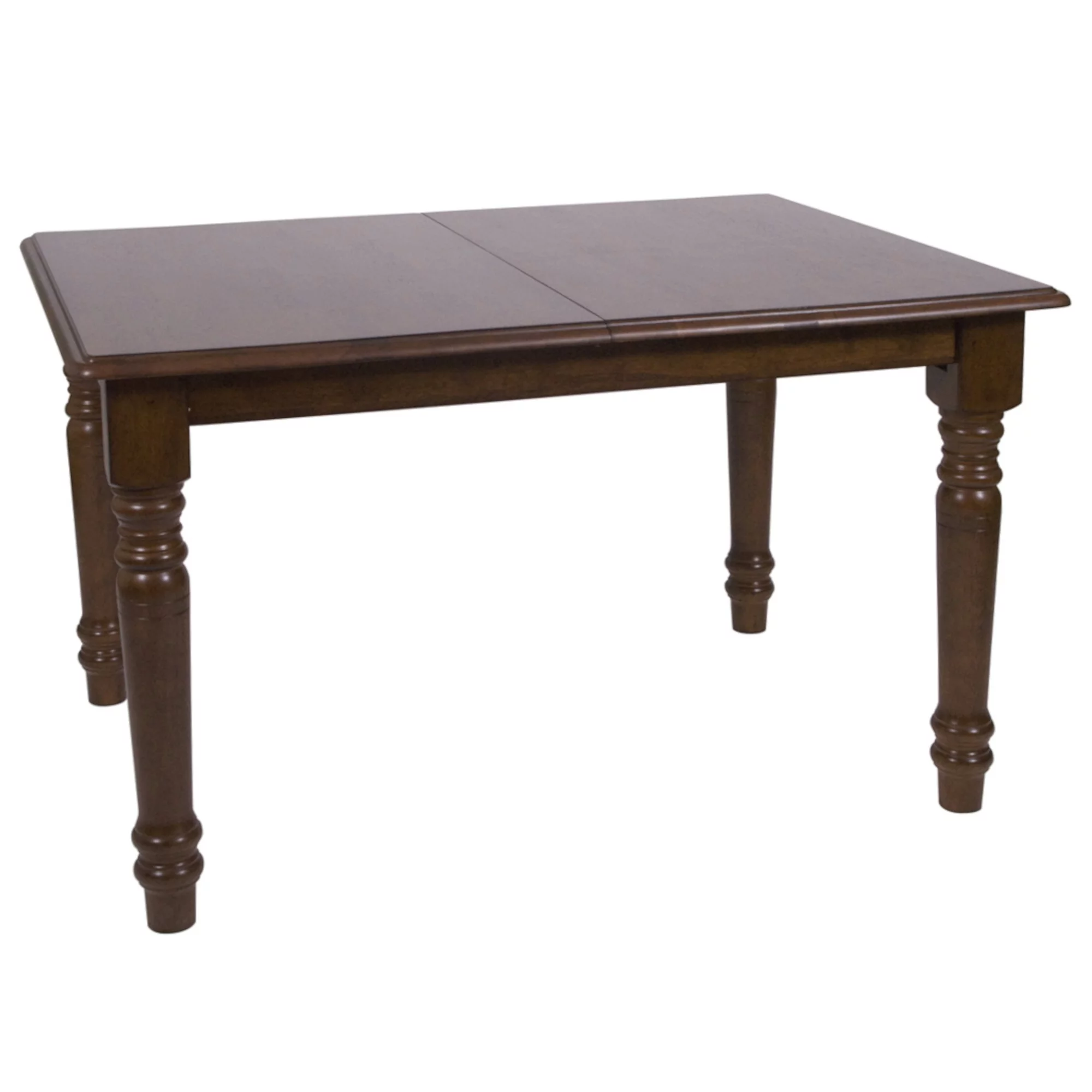 Andrews 48 in. Rectangle Distressed Chestnut Brown Wood Dining Table (Seats 6)