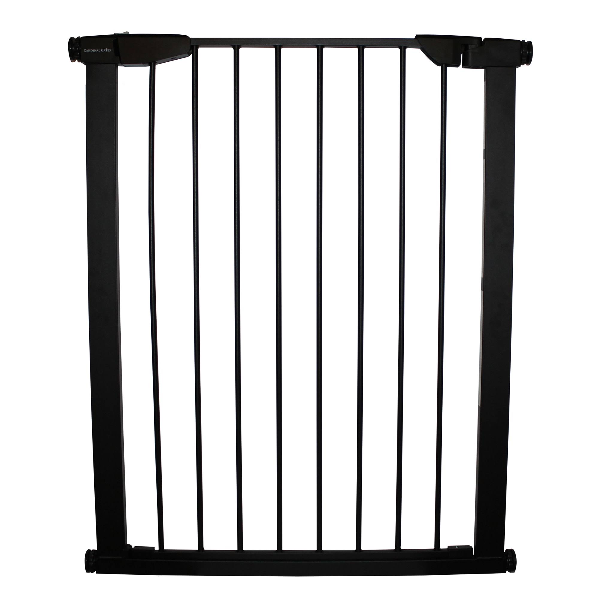 Cardinal Gates Extra Tall Premium Pressure Pet Gate - Black