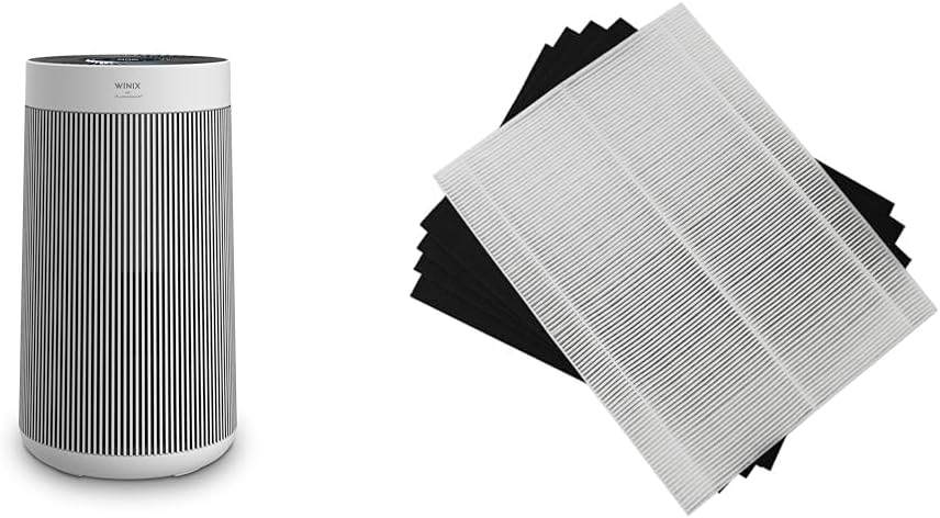 Winix T810 Large Room Air Purifier AHAM Verified for up to 410 sq ft All-in-One 4-Stage True HEPA Air Purifier & Genuine Winix 115115 Replacement