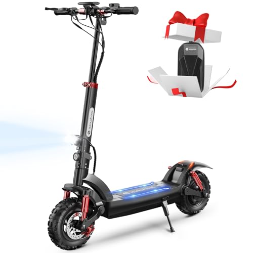 isinwheel GT2 Electric Scooter Adults 11" Off Road Tires, 1000W Motor E-Scooter Up to 37 Miles Long Range, 28 MPH Top Speed