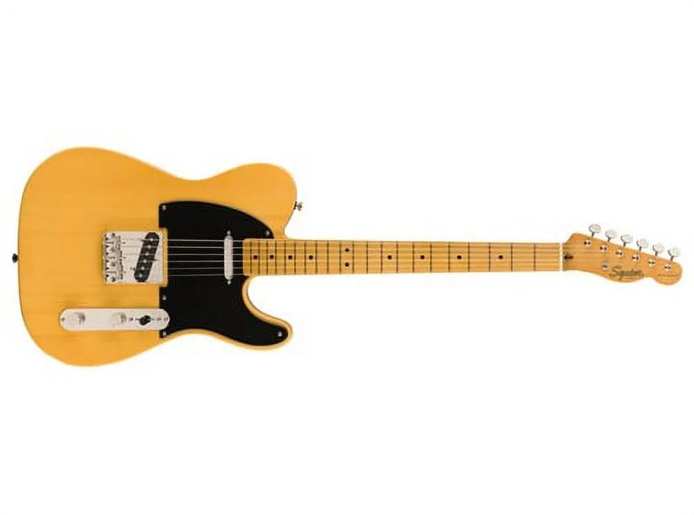Squier Classic Vibe '50s Telecaster Electric Guitar (Butterscotch Blonde) - Curated Treasures Market