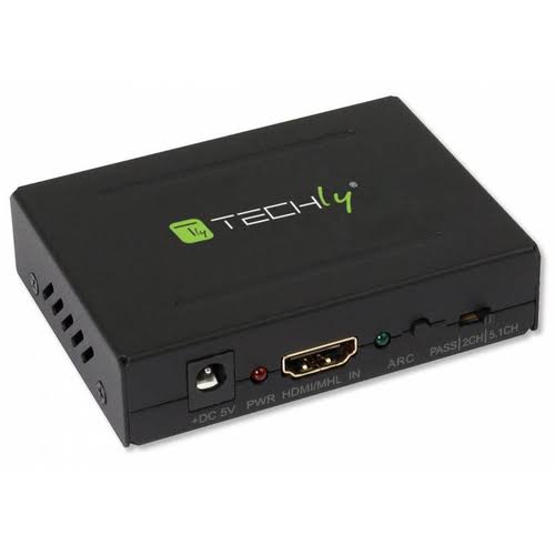 Techly Audio Extractor HDMI Spdif + RCA R/L IDATA HDMI-EA