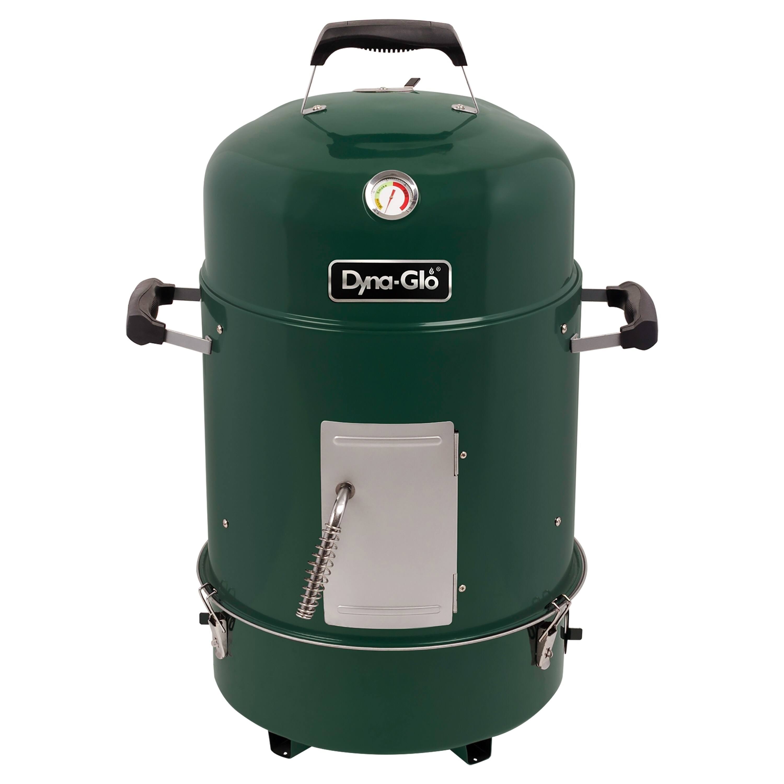 Dyna-Glo Compact Charcoal Bullet Smoker - High Gloss Forest Green - Megean