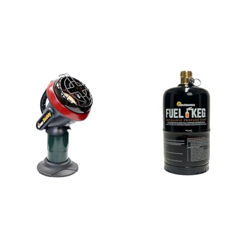 Mr. Heater F215100 MH4B Little Buddy 3800-BTU, Indoor Safe Propane Heater With ODS & Tip-Over Protection, Heating Area Up to 95 Sq. Ft - Lightweight