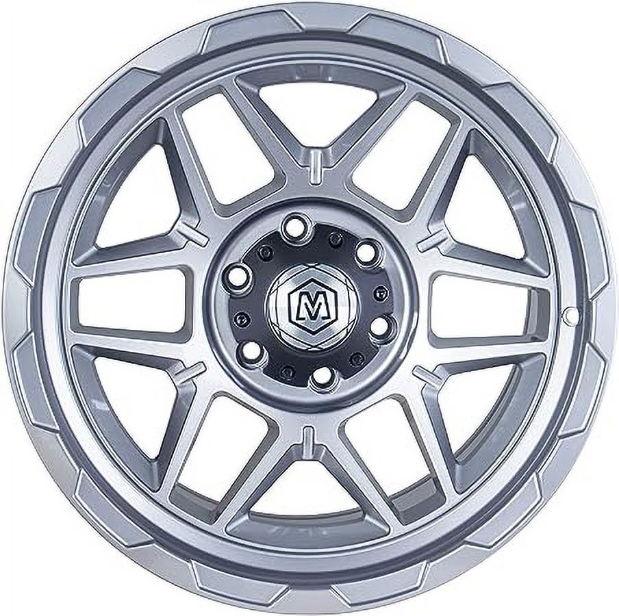 MichaelPro 18 inch Wheel - Compatible with 4x4 18" Ford F-150 - Grey