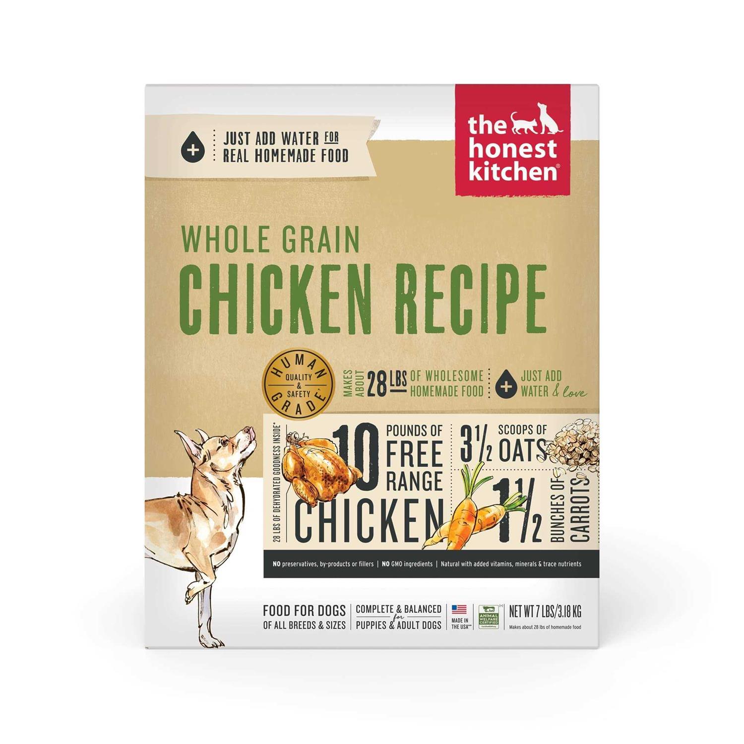 The Honest Kitchen Dehydrated Whole Grain Chicken Dog Food - Pet Supplies online store